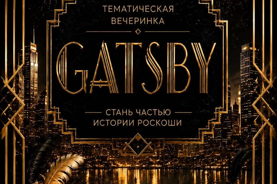 Вечеринка в стиле Гэтсби